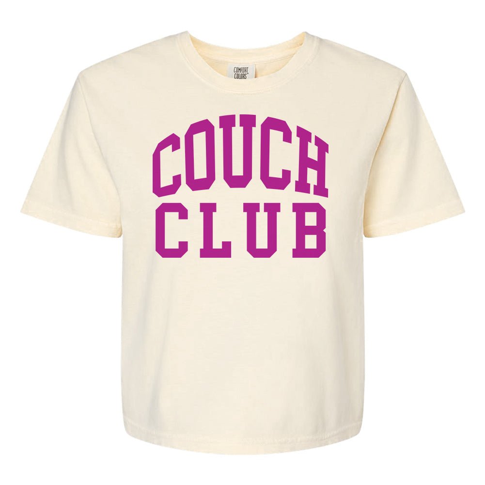 'Team Nap/Couch Club' Boxy T-Shirt from United Monograms