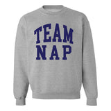 'Team Nap/Couch Club' Crewneck Sweatshirt from United Monograms