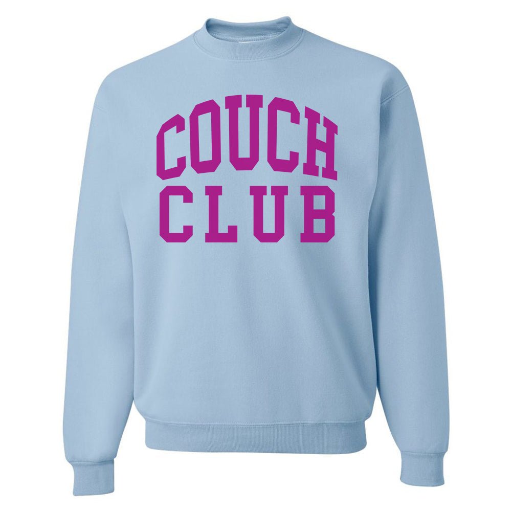 'Team Nap/Couch Club' Crewneck Sweatshirt from United Monograms