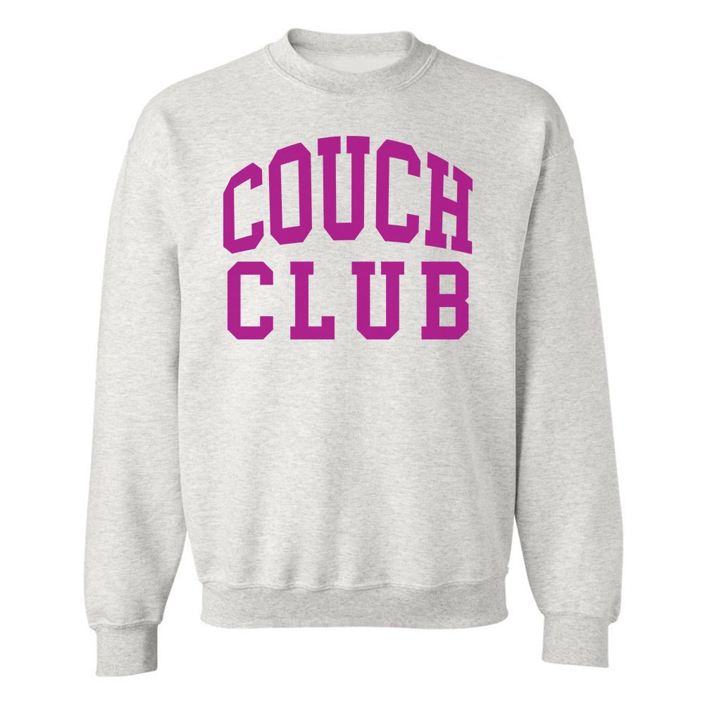 'Team Nap/Couch Club' Crewneck Sweatshirt from United Monograms