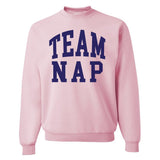 'Team Nap/Couch Club' Crewneck Sweatshirt from United Monograms