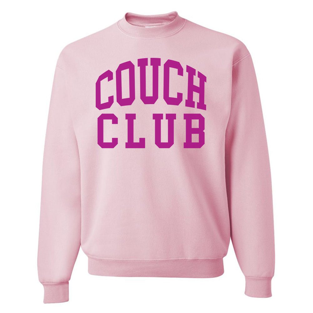 'Team Nap/Couch Club' Crewneck Sweatshirt from United Monograms