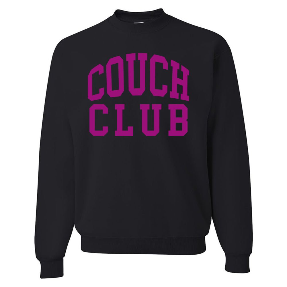 'Team Nap/Couch Club' Crewneck Sweatshirt from United Monograms