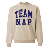 'Team Nap/Couch Club' Crewneck Sweatshirt from United Monograms