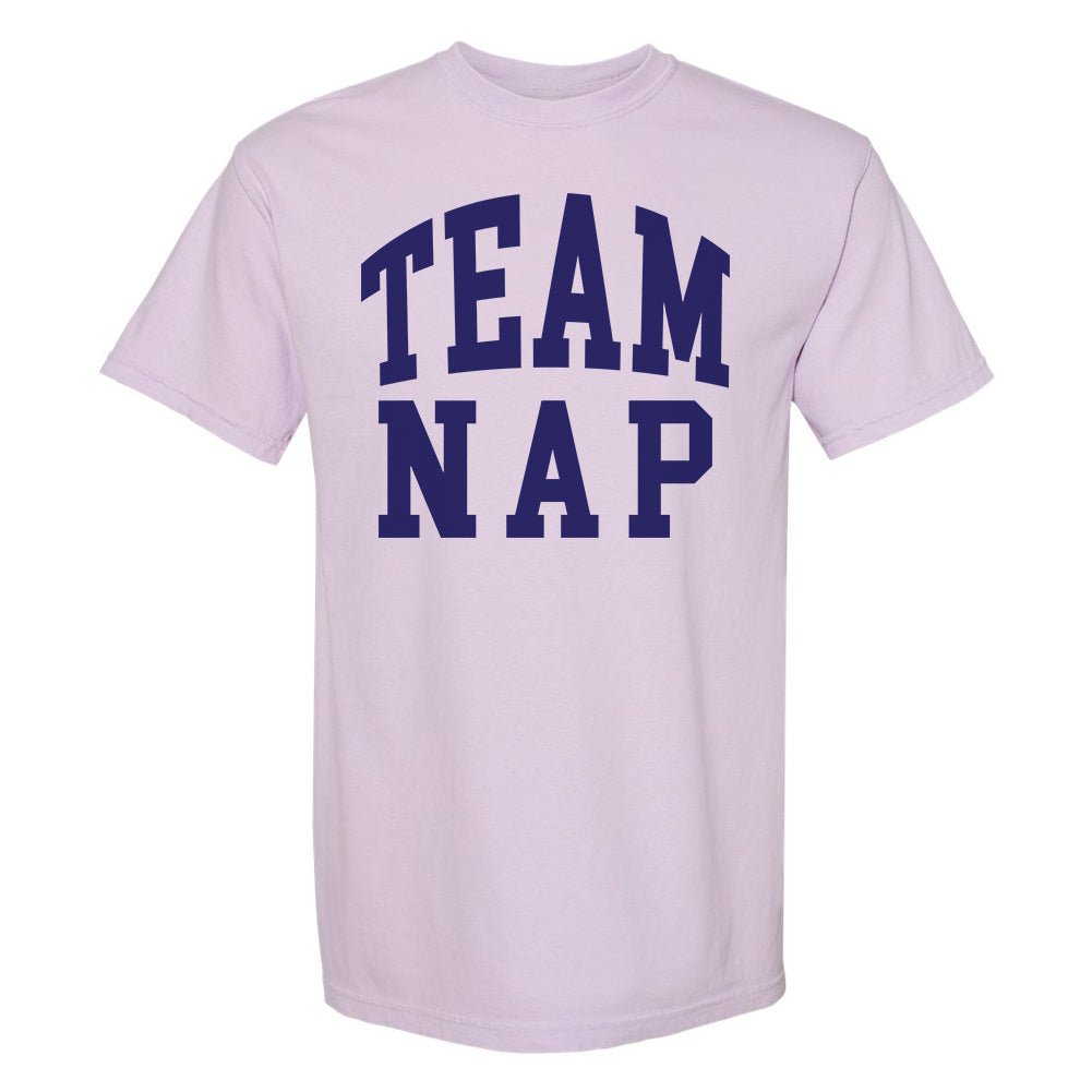 'Team Nap/Couch Club' T-Shirt from United Monograms