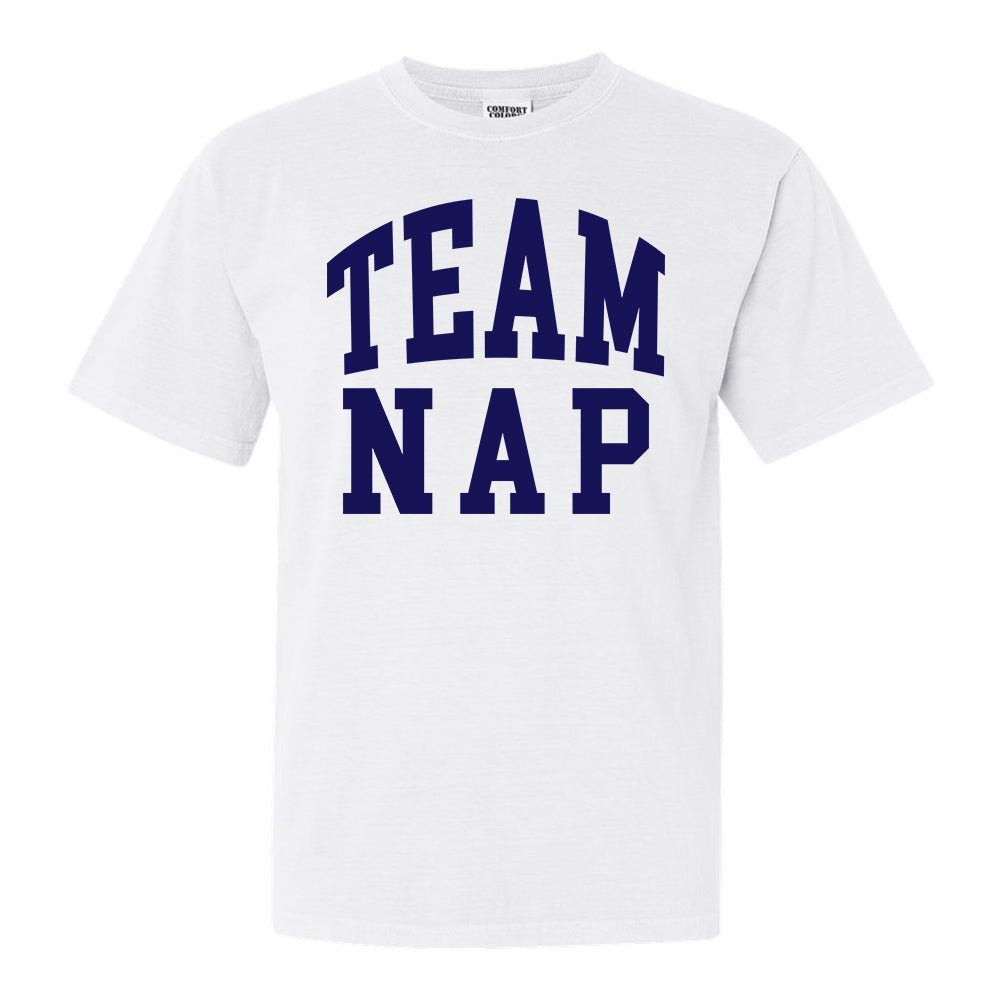 'Team Nap/Couch Club' T-Shirt from United Monograms