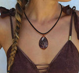 TREE OF LIFE RAINDROP NECKLACE from Ashlen