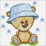 Teddy Bear CS2710 7.9 x 7.9 inches Crafting Spark Diamond Painting Kit from Wizardi