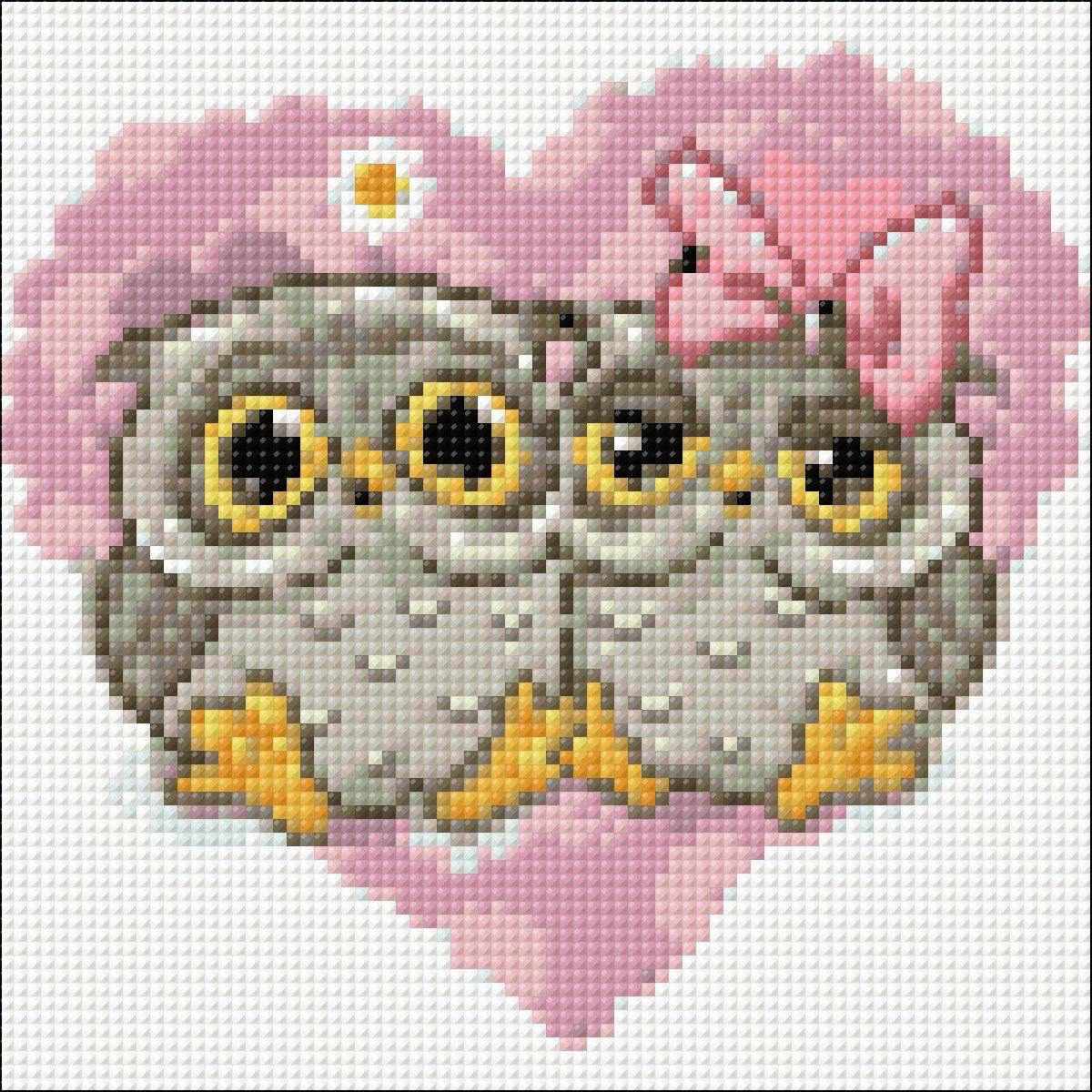 Tenderness CS2302 7.9 x 7.9 inches Diamond Painting Kit from Wizardi
