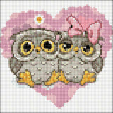 Tenderness CS2302 7.9 x 7.9 inches Diamond Painting Kit from Wizardi