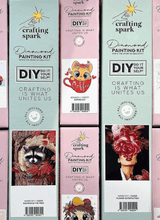Tenderness CS2302 7.9 x 7.9 inches Diamond Painting Kit from Wizardi