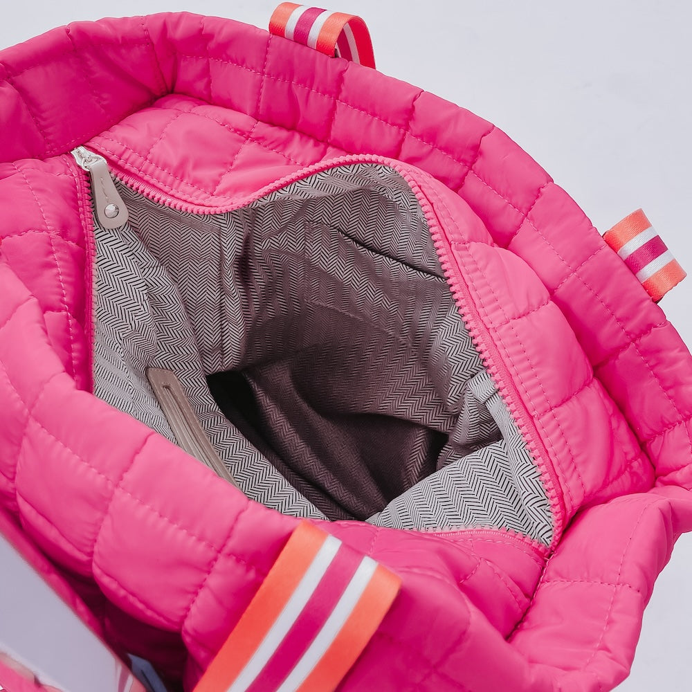 Tenley Quilted Tote Roller Bag from Pretty Simple