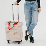 Tenley Quilted Tote Roller Bag from Pretty Simple