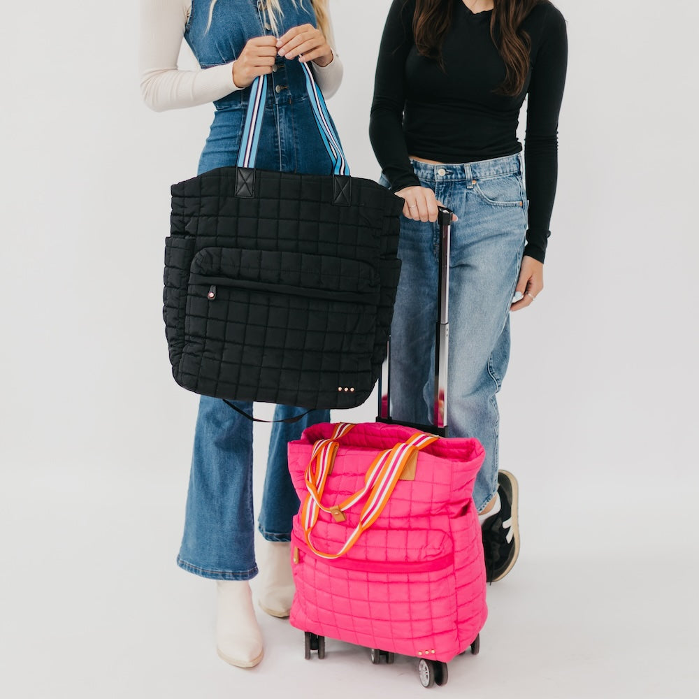 Tenley Quilted Tote Roller Bag from Pretty Simple