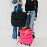 Tenley Quilted Tote Roller Bag from Pretty Simple