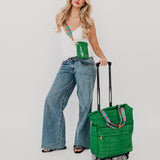 Tenley Quilted Tote Roller Bag from Pretty Simple