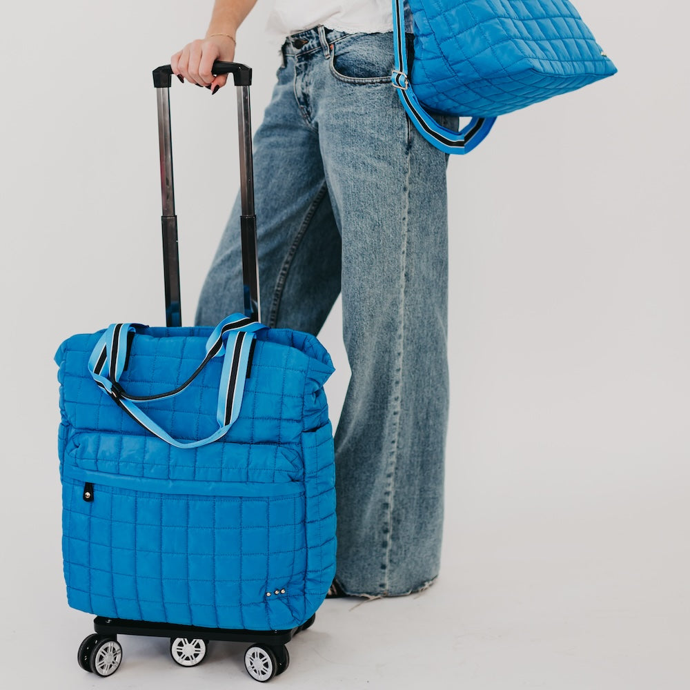 Tenley Quilted Tote Roller Bag from Pretty Simple