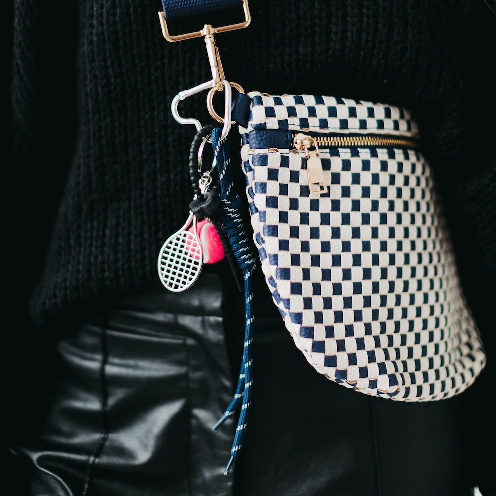 Tennis Rope Charm Key Chain from Pretty Simple