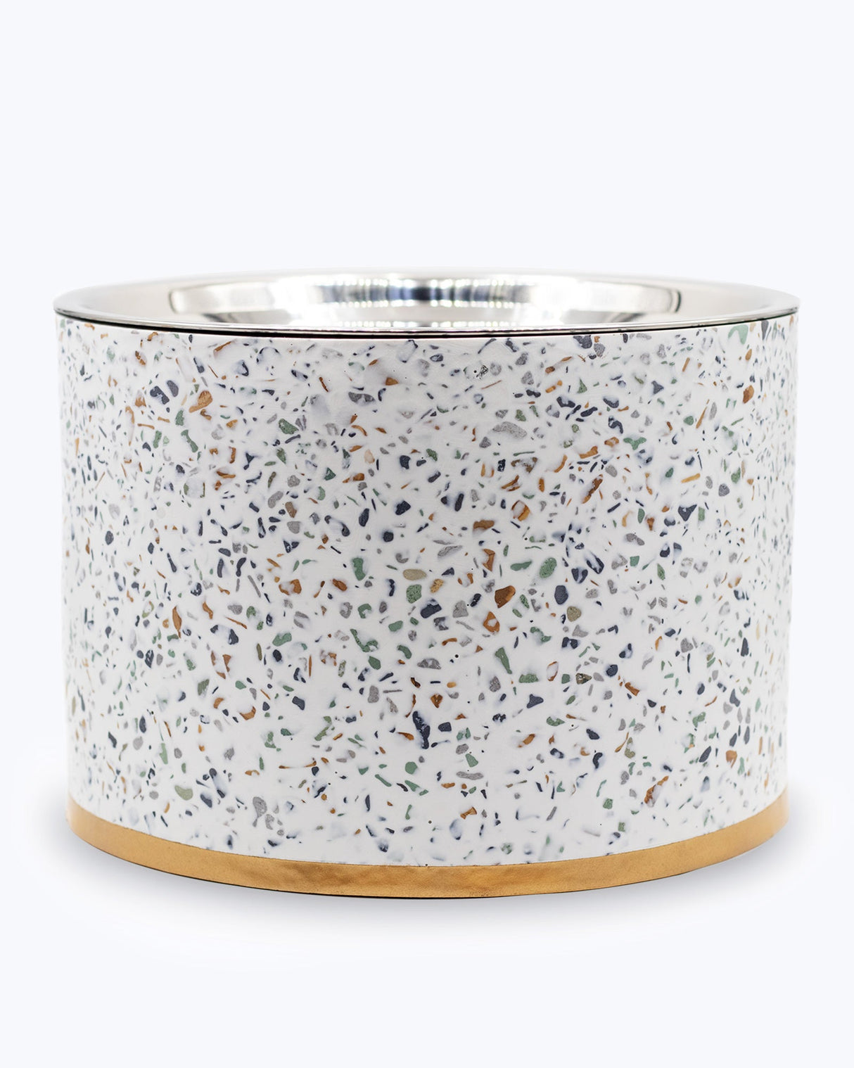 Terrazzo Modern Elevated Dog Bowl from Pet Junkie