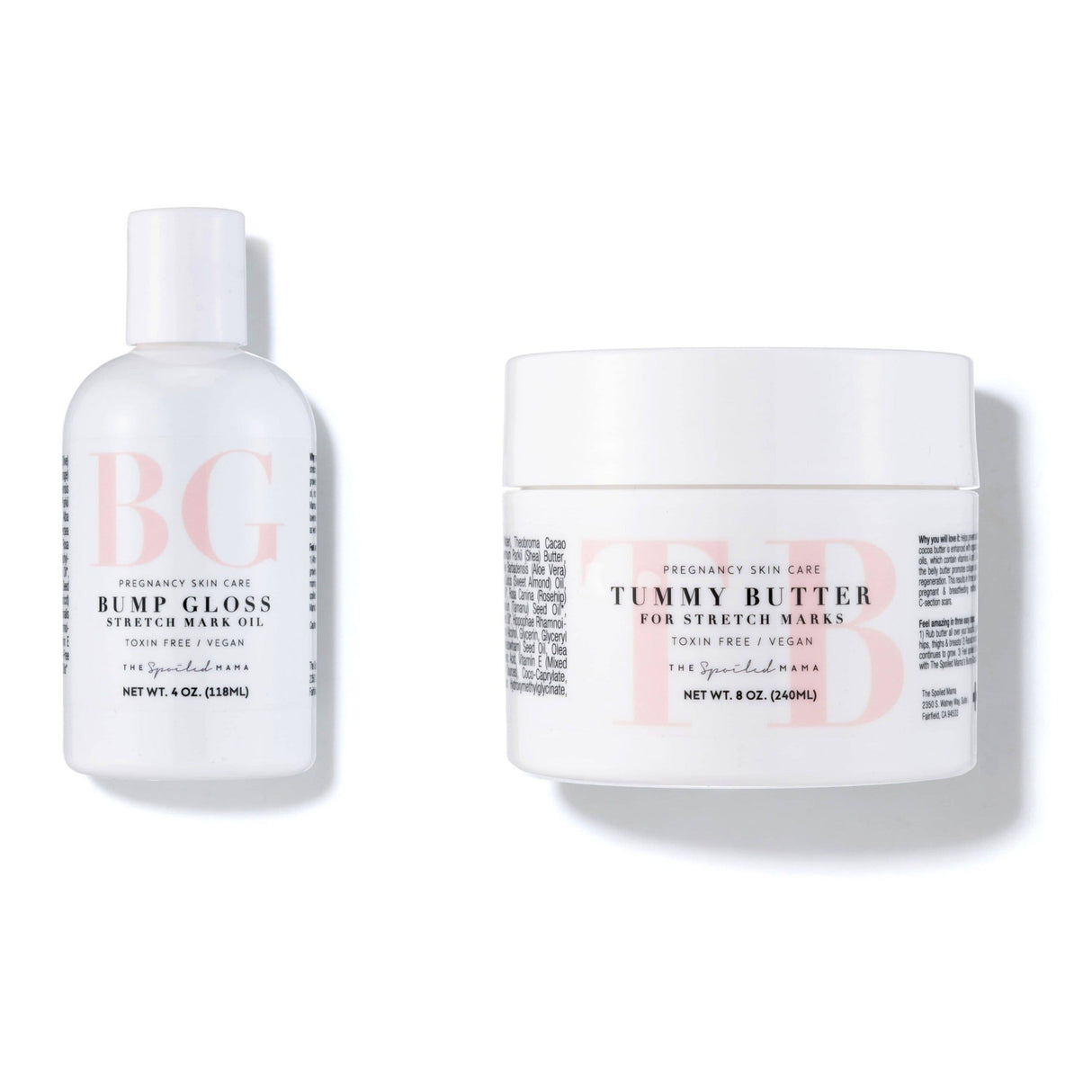 Stretch Mark Treatment Kit From The Spoiled Mama