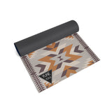 Teton Canyon Yoga Mat – 6 mm Extra Thick, Double-Sided Non-Slip, Eco-Friendly PER with Multi-Color Canyon Stripe Design | from Yune Yoga