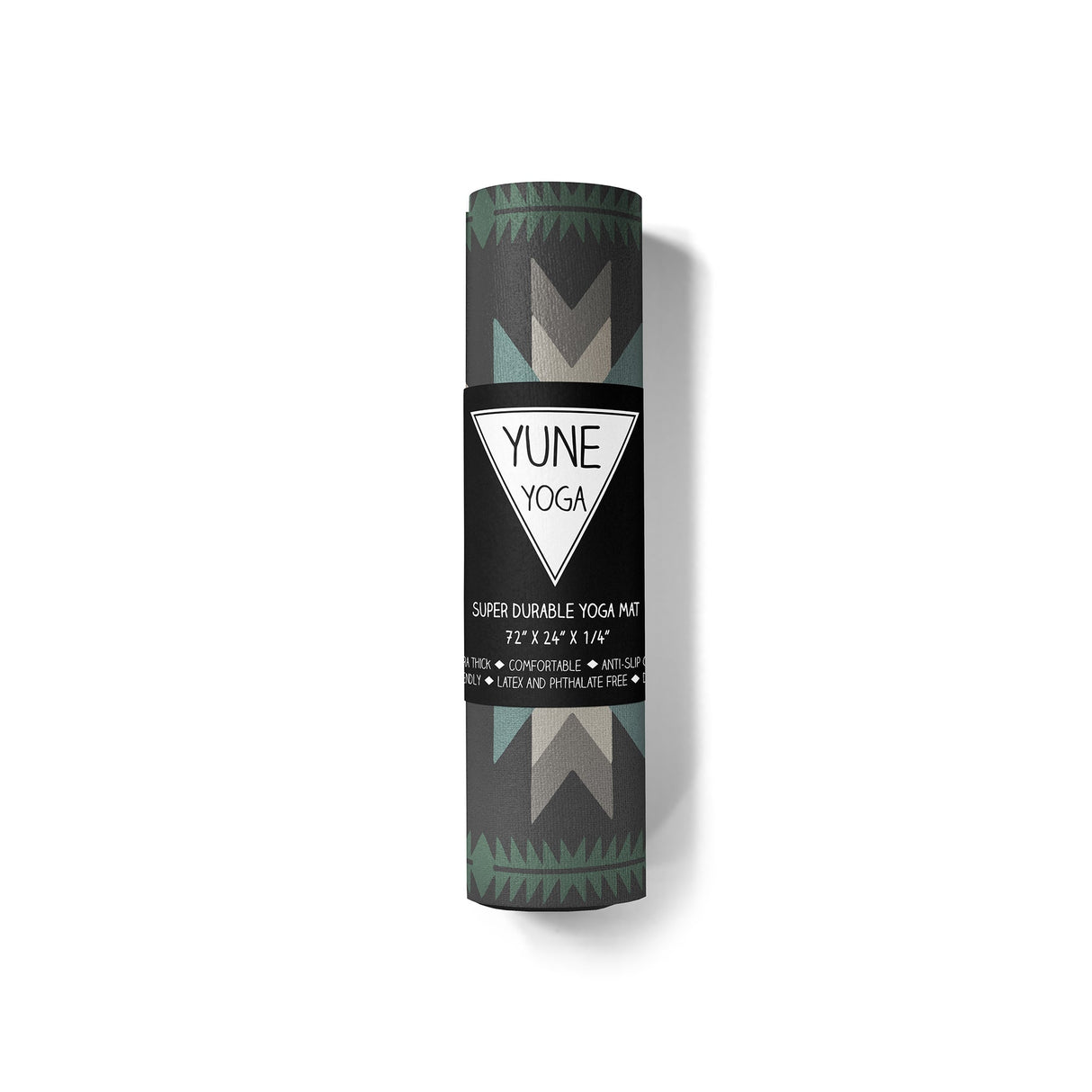 Teton Valley Eco Yoga Mat – 6mm Non-Slip, Cushioned, Latex-Free | from Yune Yoga