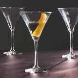 Libbey Paneled Martini Glasses, 9.5-ounce, Set of 4 from Libbey
