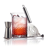 Libbey Classic Cocktail Carats 4-Piece Bar Mixing Set from Libbey