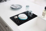 Folding Dish Drainer Mat & Trivet - Silicone from Yamazaki Home