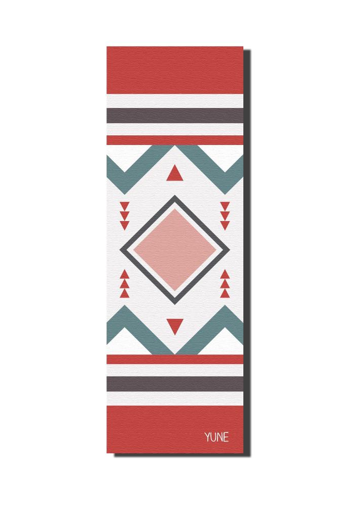 Yoga Mat | 6mm Thick | Red | Non-Slip | Eco Friendly | Yune Yoga | Aries from Yune Yoga