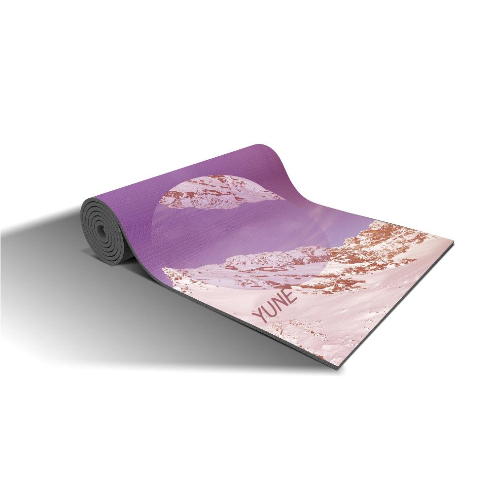 Aspen Yoga Mat – 6mm Eco-Friendly Lavender Non-Slip Mat for Comfort & Stability from Yune Yoga