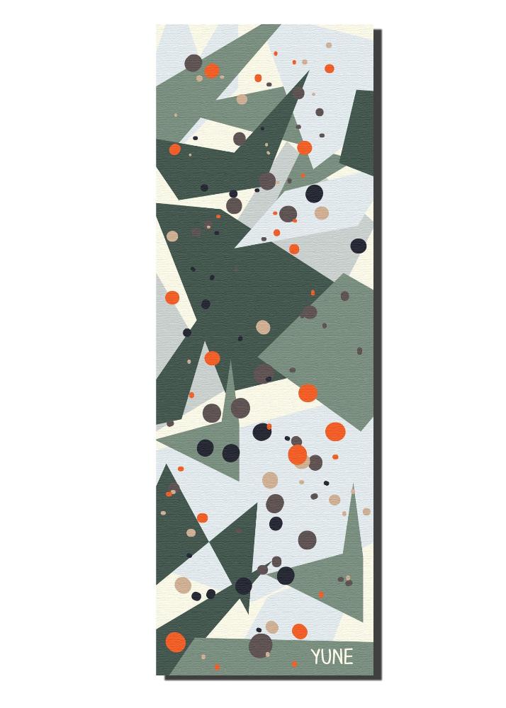 Yoga Mat | 6mm Thick | Green | Non-Slip | Eco Friendly | Yune Yoga | Basalt from Yune Yoga