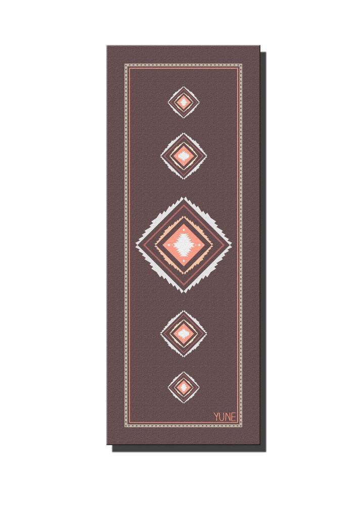 Yoga Mat | 6mm Thick | Maroon | Non-Slip | Eco Friendly | Yune Yoga | Betty from Yune Yoga