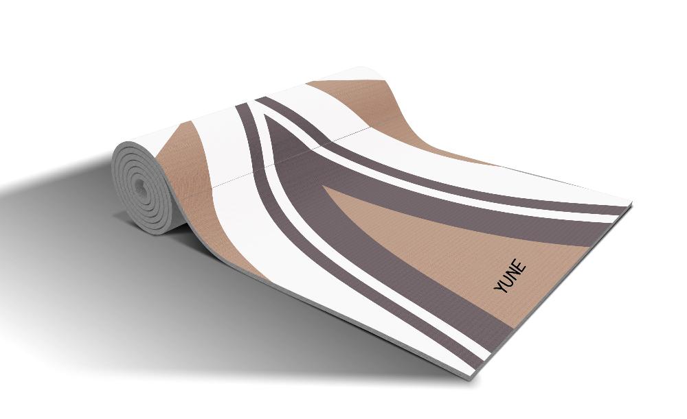 Yoga Mat | 6mm Thick | Brown | Non-Slip | Eco Friendly | Yune Yoga | Capricorn from Yune Yoga
