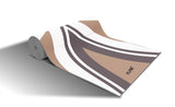 Yoga Mat | 6mm Thick | Brown | Non-Slip | Eco Friendly | Yune Yoga | Capricorn from Yune Yoga