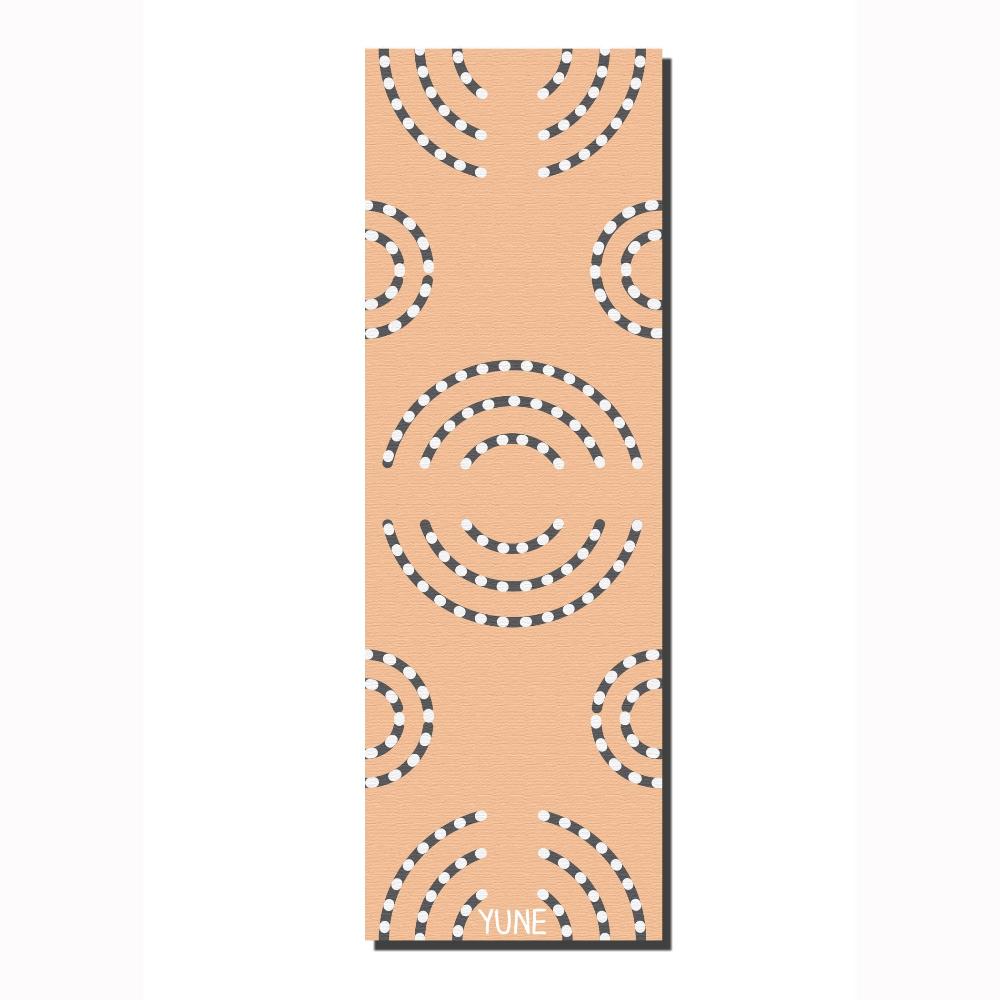 Yoga Mat | 6mm Thick | Tan | Non-Slip | Eco Friendly | Yune Yoga | CE58 from Yune Yoga