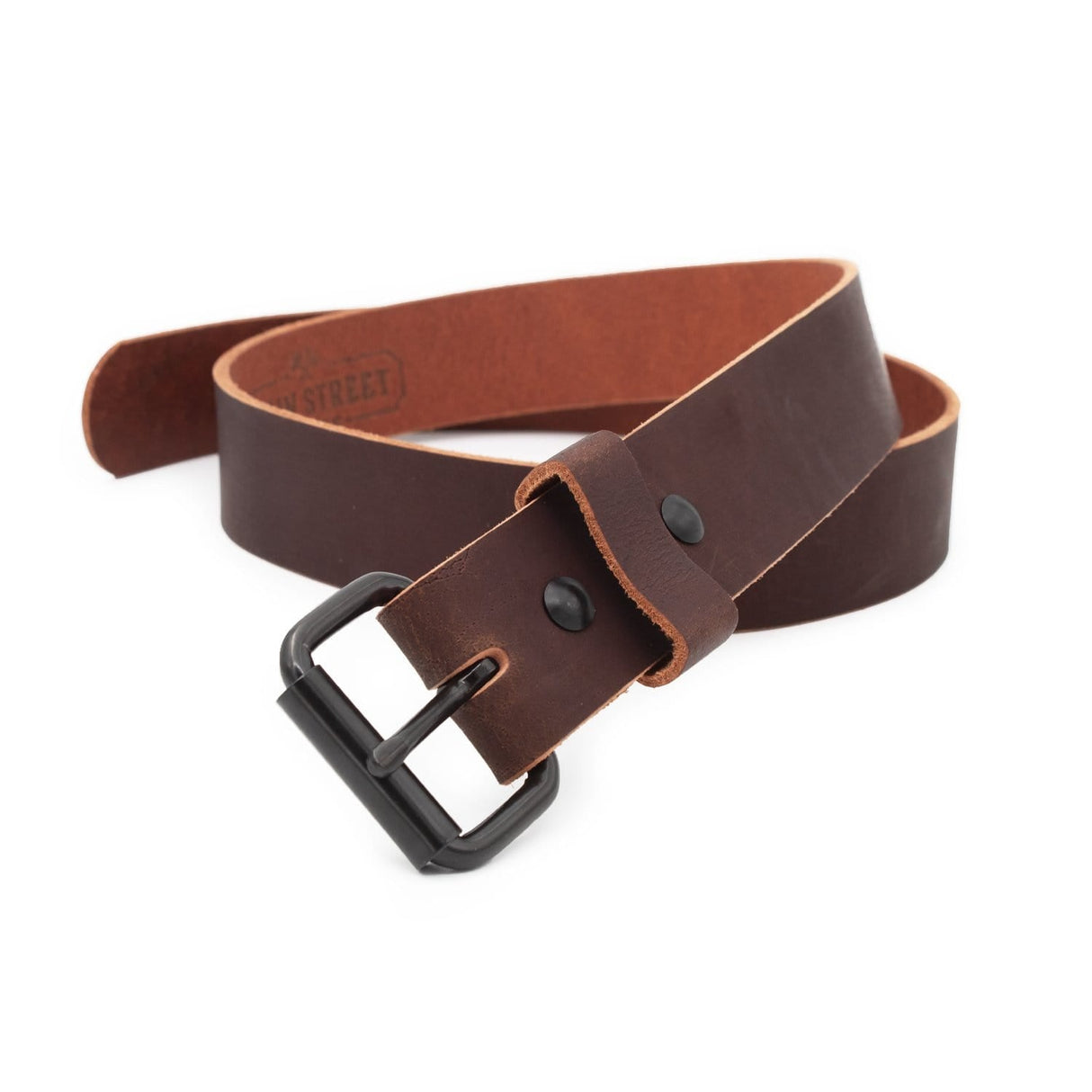 The Classic Leather Everyday Belt from Main Street Forge