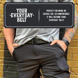 The Classic Leather Everyday Belt from Main Street Forge