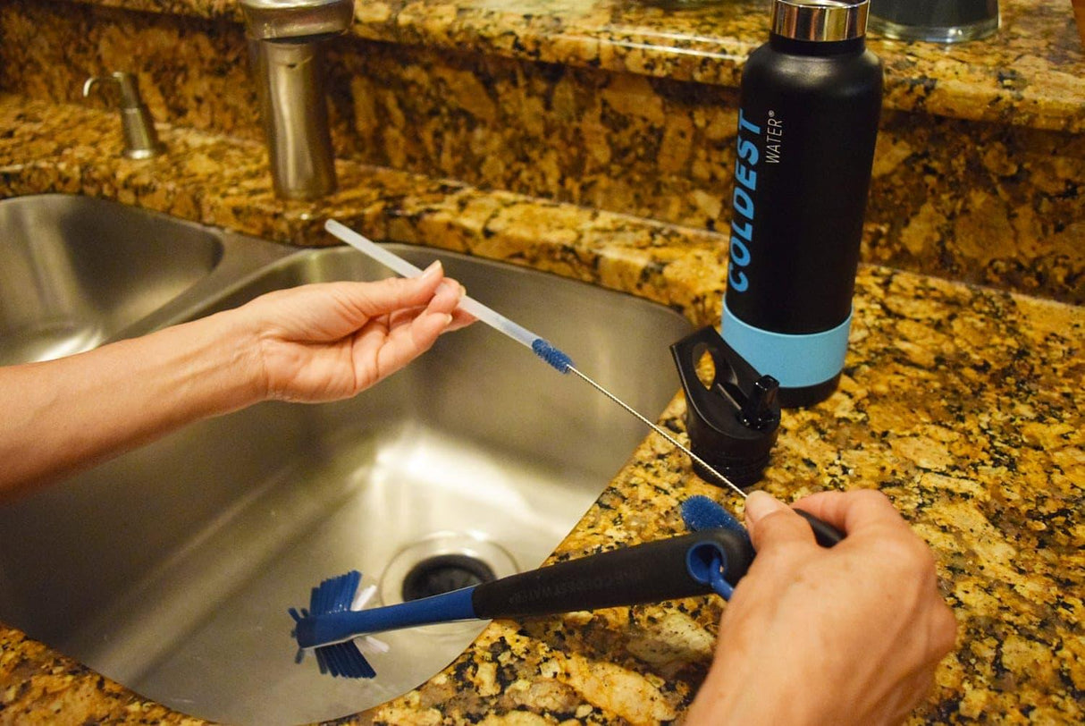 The Coldest Water Bottle Brush: 3 Tools in 1 from COLDEST