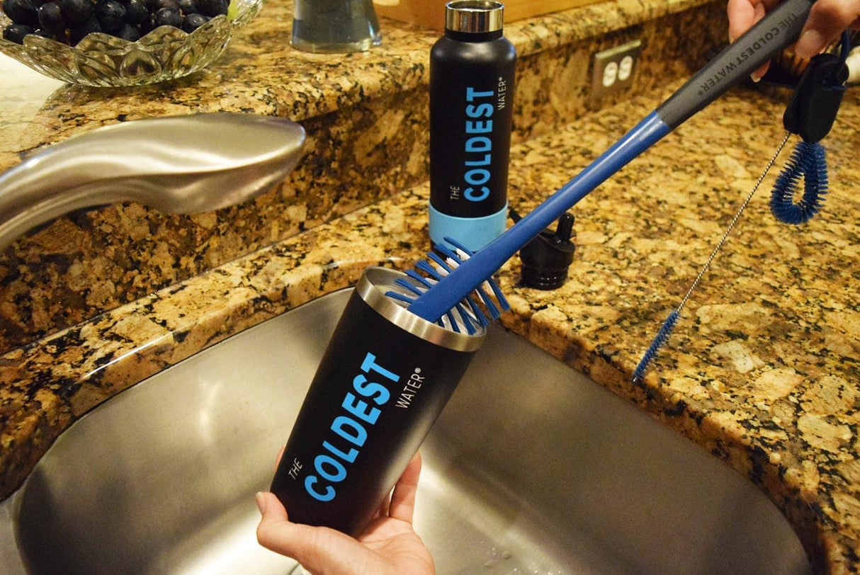 The Coldest Water Bottle Brush: 3 Tools in 1 from COLDEST
