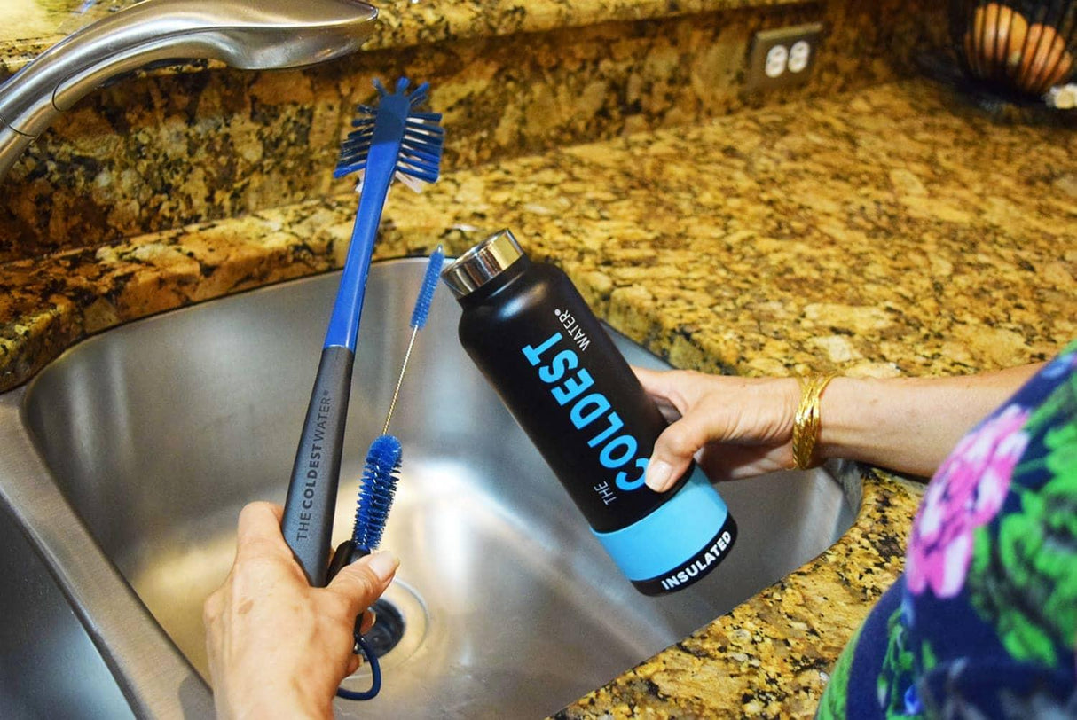 The Coldest Water Bottle Brush: 3 Tools in 1 from COLDEST