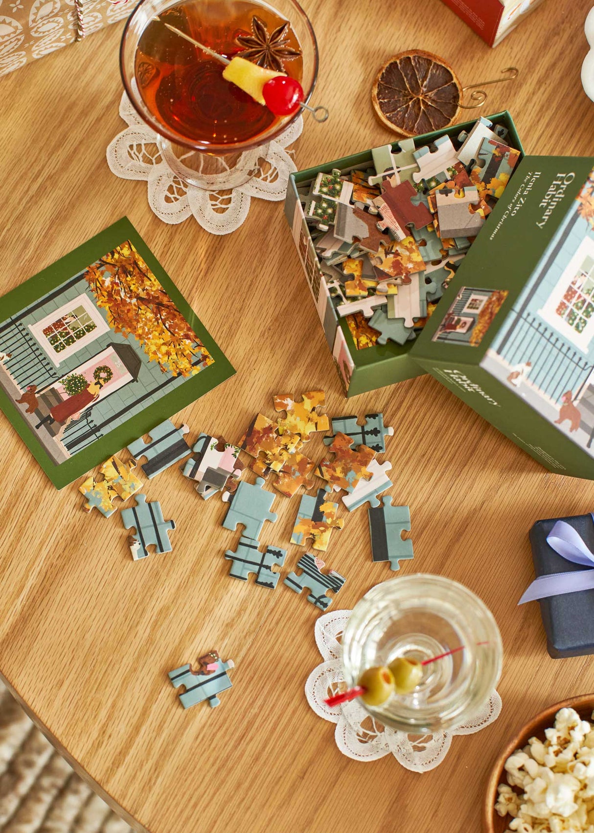 The Colors of Christmas Puzzle from Ordinary Habit