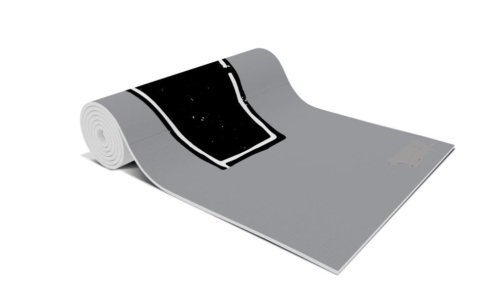 Yoga Mat | 6mm Thick | Grey | Non-Slip | Eco Friendly | Yune Yoga | Corpse Pose from Yune Yoga