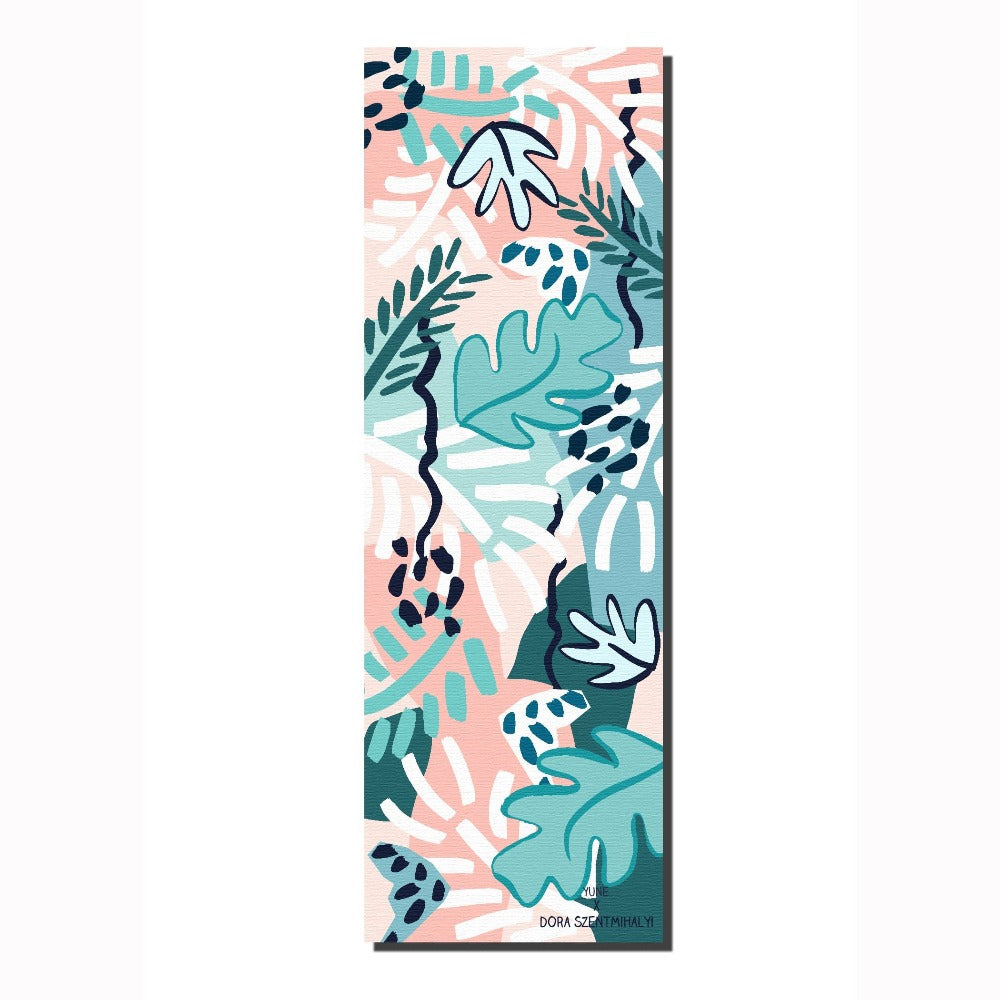 Dora Jungle Yoga Mat – 6mm Non-Slip, Eco-Friendly & Artist-Designed | from Yune Yoga