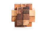 The Grandfather Burr Puzzle - 18 piece burr puzzle from Kubiya Games