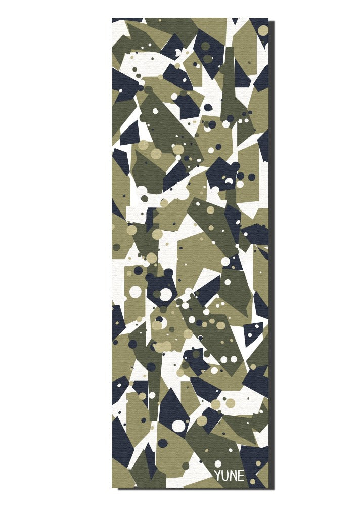 Yoga Mat | 6mm Thick | Green | Non-Slip | Eco Friendly | Yune Yoga | Granite from Yune Yoga