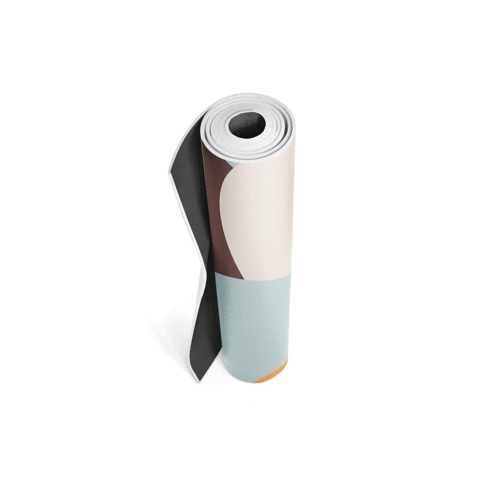 Yoga Mat | 6mm Thick | Brown | Non-Slip | Eco Friendly | Yune Yoga | Harper from Yune Yoga