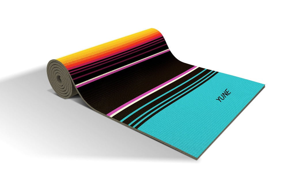 Yoga Mat | 6mm Thick | Blue | Non-Slip | Eco Friendly | Yune Yoga | Horatio from Yune Yoga