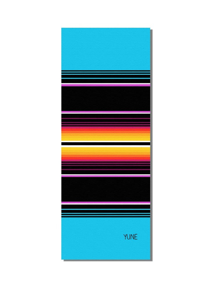 Yoga Mat | 6mm Thick | Blue | Non-Slip | Eco Friendly | Yune Yoga | Horatio from Yune Yoga