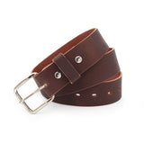 The Journeyman Leather Belt from Main Street Forge